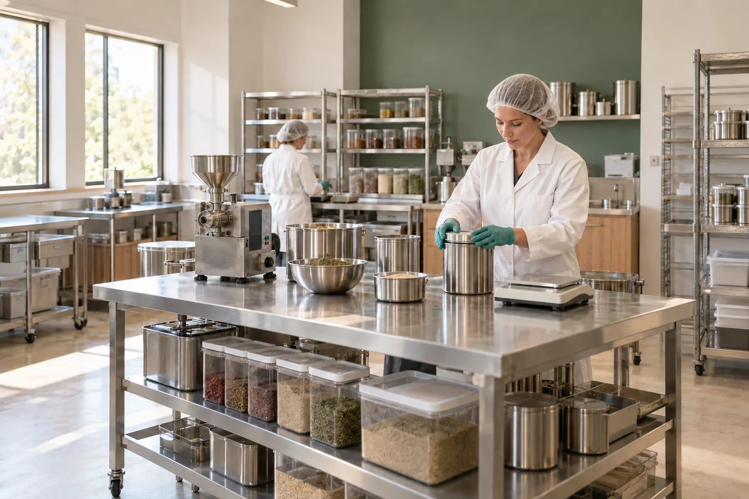 Inside the Kennedy Wellness Labs supplement lab, where formulas are made in small batches